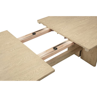 Kimpton - Rectangular Dining Table With Extension Leaf - Beige