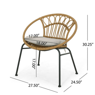 Banya - Chair (Set of 2) - Light Brown