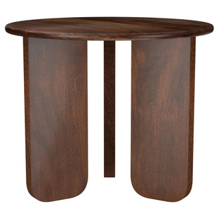Columbo - 3 Piece Coffee And End Table Set With Round Tops - Brown