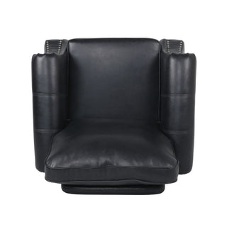Contemporary Club Chair With Nailhead Trim And Rolled Armrests