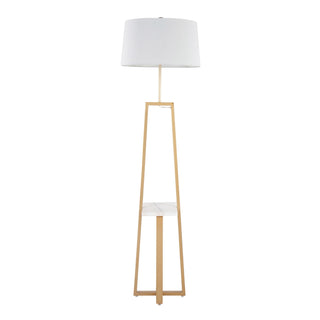 Cosmo - Shelf Contemporary / Glam Floor Lamp