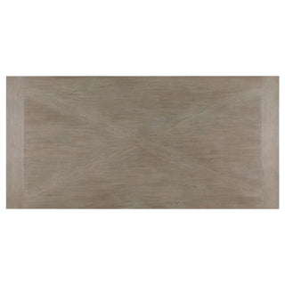 Ruston - Rectangular Dining Table With Trestle Design - Gray
