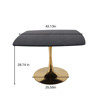 Modern Square Tulip Dining Table