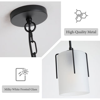 Adjustable Cylindrical Pendant Light