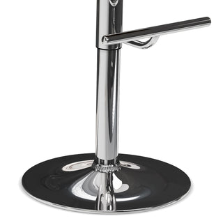 Dixie - Adjustable Swivel Bar Stool - Black