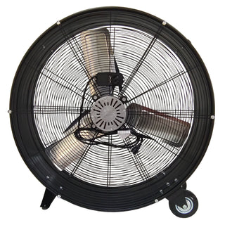 Velocity Drum Fan With 2 Speed - Black