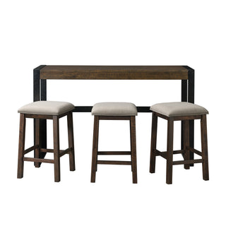 Caesar - Multipurpose Bar Table Set - Dark Brown