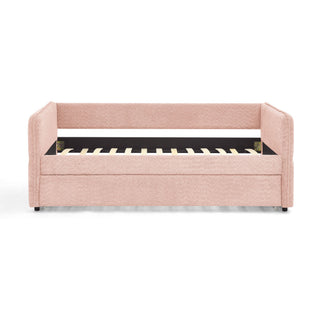 Upholstered Daybed With Pop Up Trundle