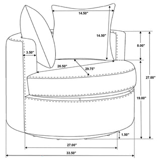 Quinn - Swivel Accent Chair