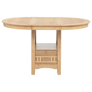 Davis - Counter Height Extension Dining Table - Light Oak