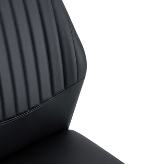 Ergonomic Simple Chair With Metal Leg