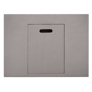 Outdoor Patio Square Gas Burning Concrete Fire Pit 40, 000 Btu