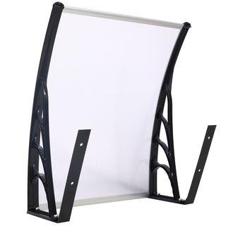 Weather Resistant Polycarbonate Canopy Outdoor Shade Cover For Robotic Lawn Mowers - Black