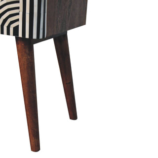 Edessa Bone Inlay Bedside