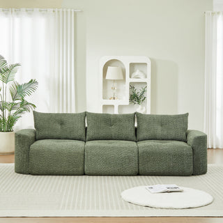 3 Seater With Thickened Armrests Sofa For Living Room