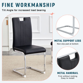 Bow Shaped Chairs, Ergonomic Design, Non Slip Base