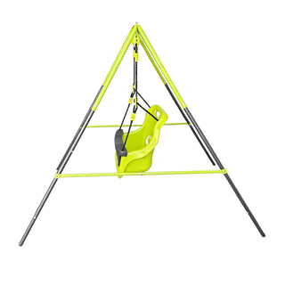 Xns001 - Baby Swing With Safety Seat Indoor / Outdoor - Black / Green