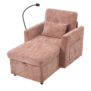 Multifunctional Recliner Sofa With Storage And Phone Bracket