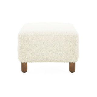 Comfortable Ottoman - White