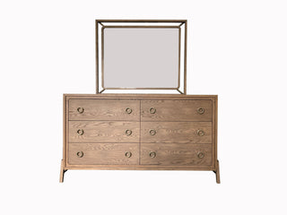 6 Drawer Dresser - Latte