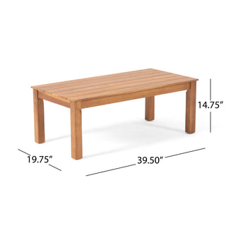 Serenit - 2 Piece Patio Set With Cushions, Loveseat And Coffee Table - Beige / Brown