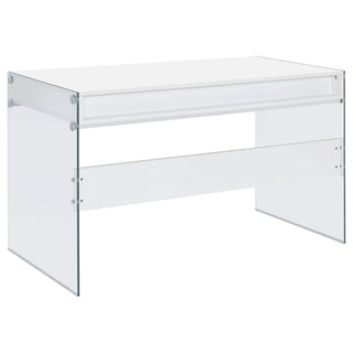 Barretta - 2 Drawer Writing Desk - Gloss White