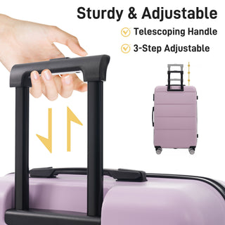 Hardshell Luggage Set 6 Piece With Duffel & Toiletry Bag