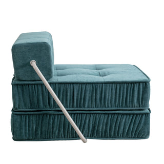 Folding Sofa With Removable Back Cushion, Convertible Futon Sleeper Chair