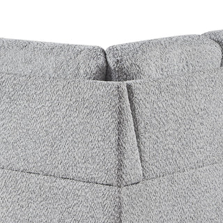 Giza - Modular Sectional Sofa With Sleeper, Storage, USB Charging - Gray