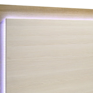 Lincoln - LED Panel Bed With Touch Light Headboard