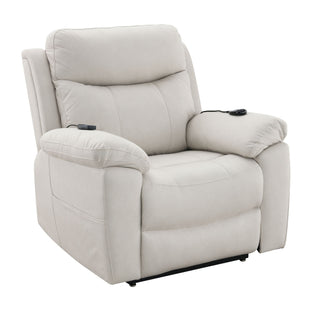Chriki - Polished Power Motion Recliner With Lift Heating Massage Chair
