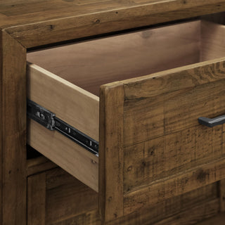 5 Drawer Chest With - Brown