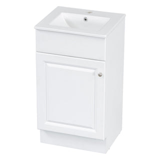 Bathroom Vanity With Sink, Cabinet With Adjustable Shelf
