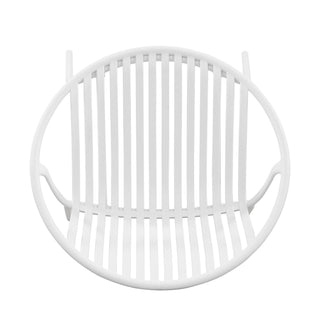 Stackable Outdoor Chairs With Breathable Plastic Backrest (Set of 2)