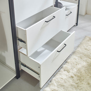 Fiona - Freestanding, Walk-In Closet System - White