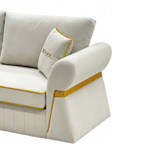 3 Seater Sofa & Pocket Coils And Foam Cushion