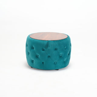 Nesting Ottomans 2 Piece With Tray, 4 In 1 Function