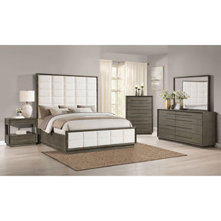 Prescott - 8 Drawer Dresser With Mirror - Brown