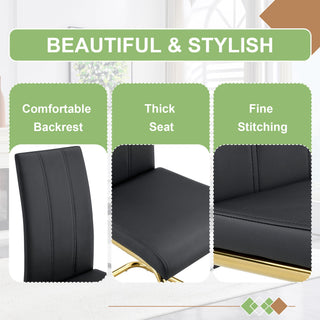 Luxury Aesthetic Upholstered Dining Chairs For Dining Room