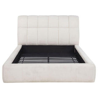 Branson - Platform Bed With Tufted Headboard