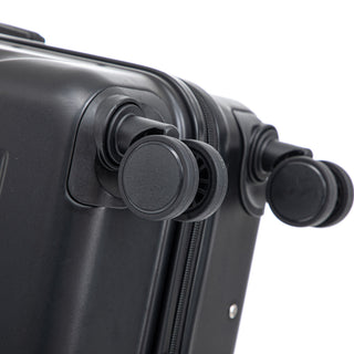 Hard Shell Luggage With Scratch Resistant Surface, 4 Wheels, Combination Lock & Side Hooks