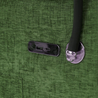 Loveseat Sofa Bed Sleeper With Reversible Backrest, Side Pockets, USB Ports, Phone Holder