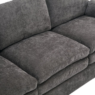Cozy Upholstered Cushion Armchair For Living Room