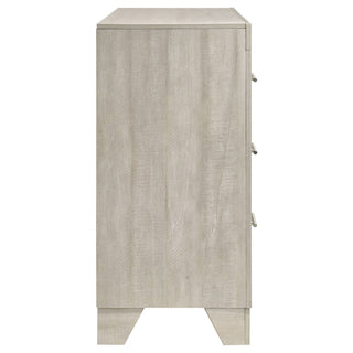 Strout - 6 Drawer Dresser - Cream