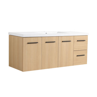 Floating Bathroom Vanity With Sink, Modular Cabinet