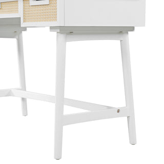 Writing Desk With 3 Drawers For Living Room