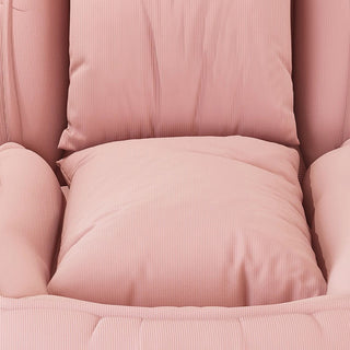 Upholstered Foldable Lazy Sofa Bed For Adults And Pets