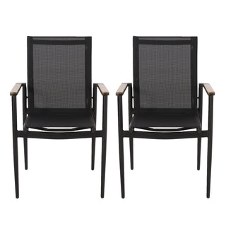 Barrister - Dining Chair (Set of 2) - Black / Natural
