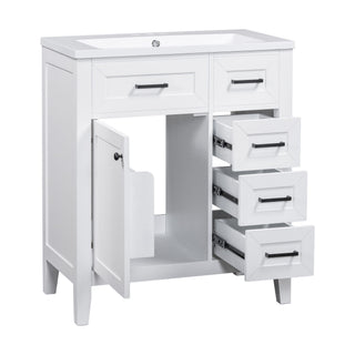 Modern Bathroom Vanity With Sink Combo, 3 Drawers