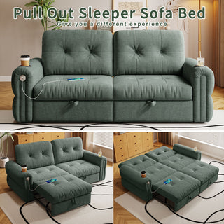 Cloud Like Convertible Sofa Bed With For Living Room
